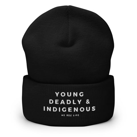 Young Deadly & Indigenous Beanie - The Rez Life