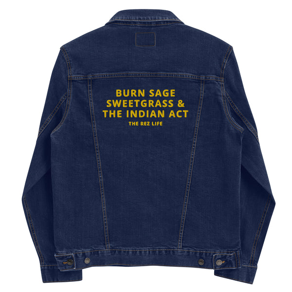 BSS&TIA Gold Jean Jacket