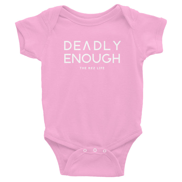 Deadly Enough Infant Bodysuit