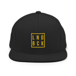 LND BCK Black & Gold Snapback