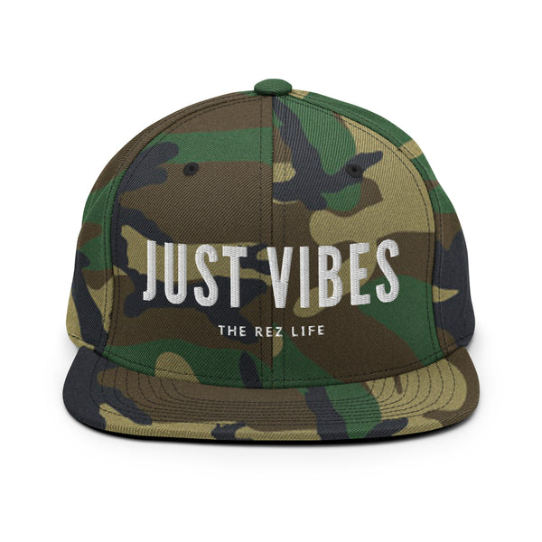 At the shop with no list, JUST VIBES Snapback