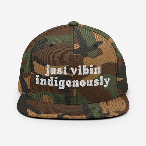 Everyday Just Vibin Indigenously Snapback