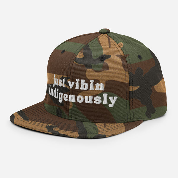 Everyday Just Vibin Indigenously Snapback