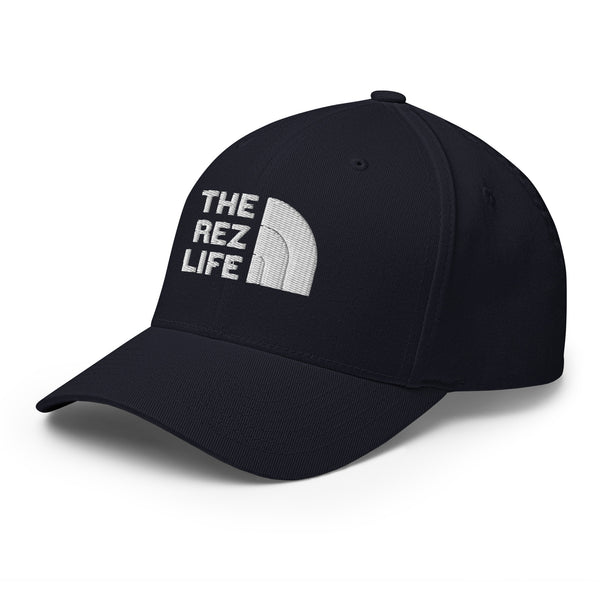 Welcome To The Rez Life Embroidered Closed Back Hat