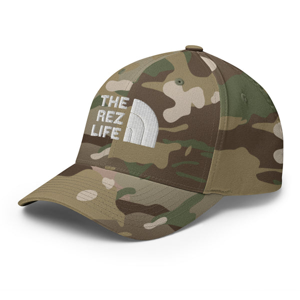 Welcome To The Rez Life Embroidered Closed Back Hat