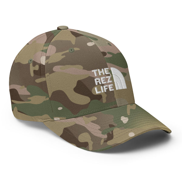 Welcome To The Rez Life Embroidered Closed Back Hat