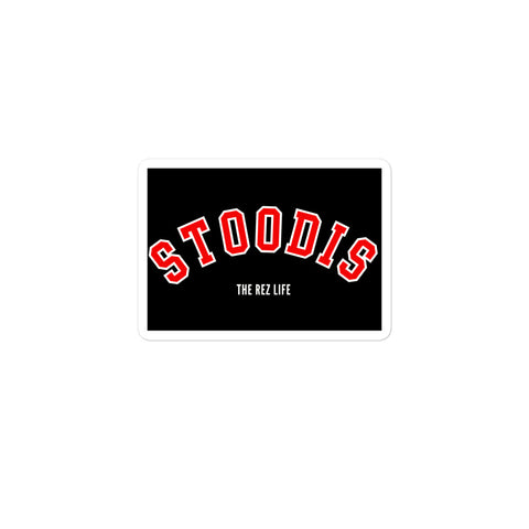 STOODIS College Collection Sticker