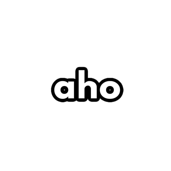 When Prayers Are Done.. "aho" Stickers