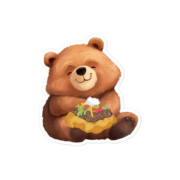 Loving Taco Bear Stickers