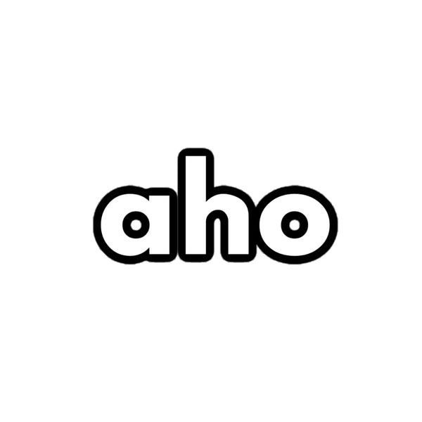 When Prayers Are Done.. "aho" Stickers