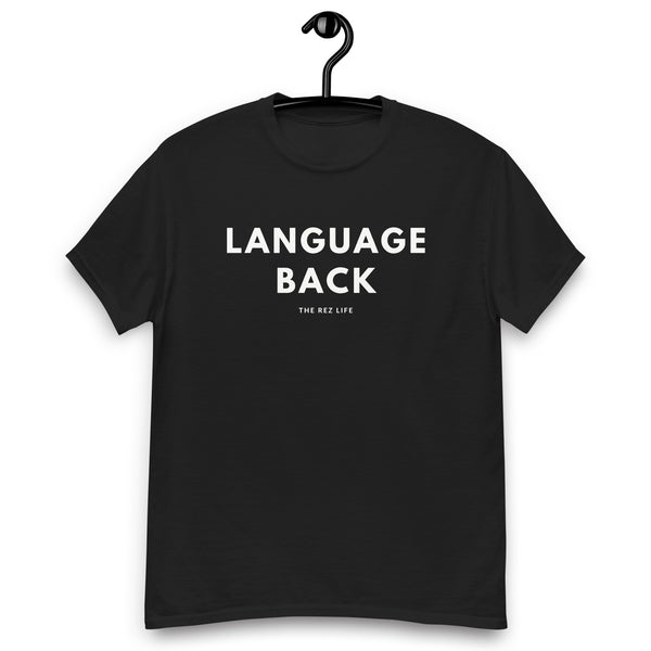 A word a day - LANGUAGE BACK! Men's tee