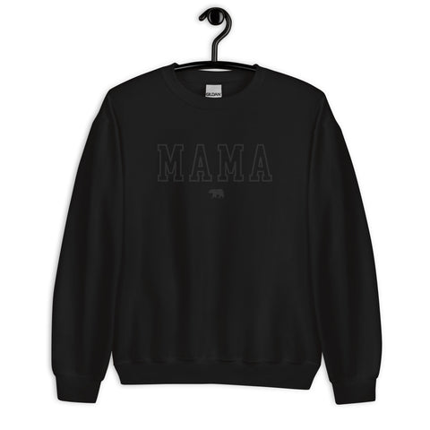 Strong Mama Bear Black Crewneck