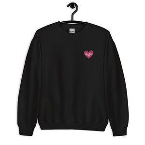 Shacked Up Heart Embroidered Crewneck