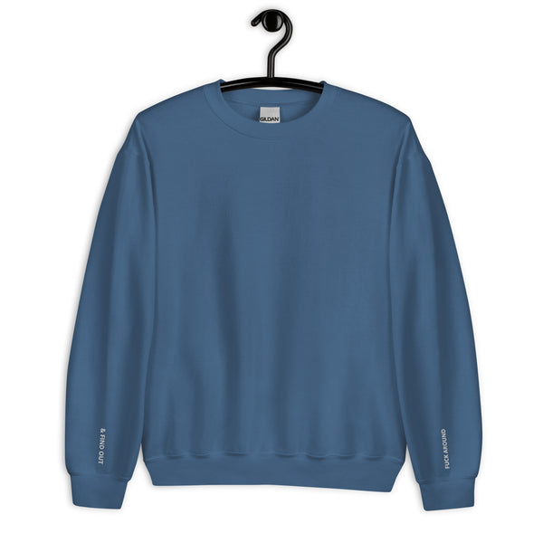 FA&FO Embroidered Sleeves Crewneck