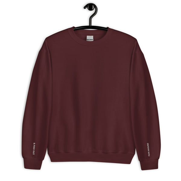 FA&FO Embroidered Sleeves Crewneck