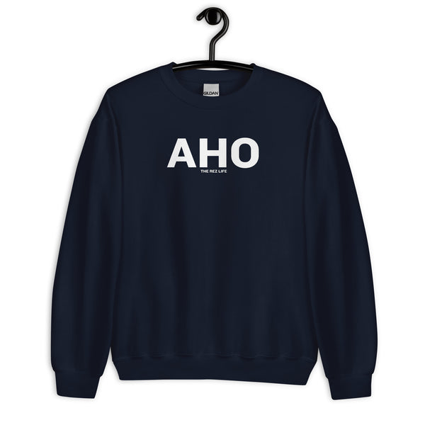 When You Drop Some Indigenous Wisdom... AHO Crewneck