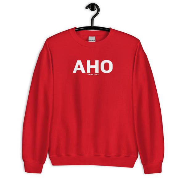 When You Drop Some Indigenous Wisdom... AHO Crewneck