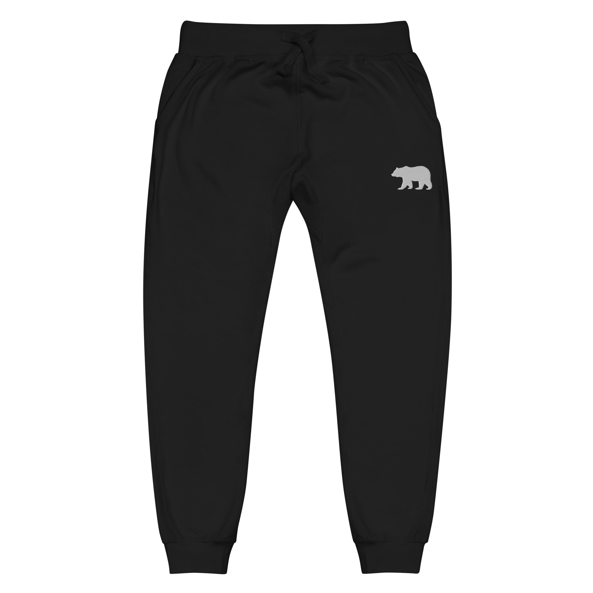 The Calm Bear Embroidered Sweatpants