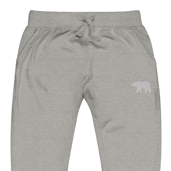 The Calm Bear Embroidered Sweatpants