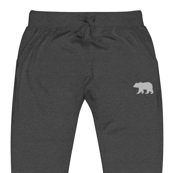 The Calm Bear Embroidered Sweatpants