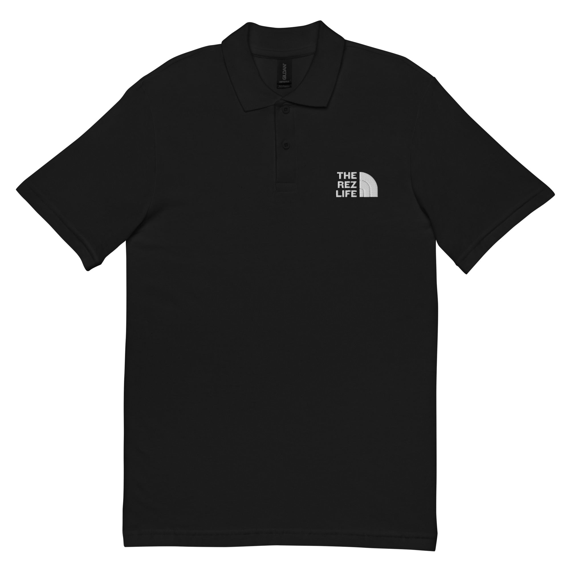 The Rez Life Embroidered Polo Shirt