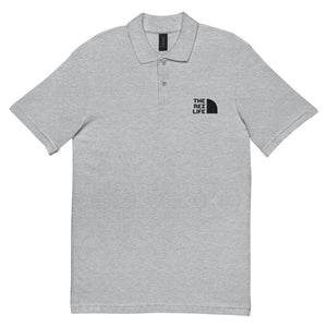 The Rez Life Black Embroidered Polo Shirt