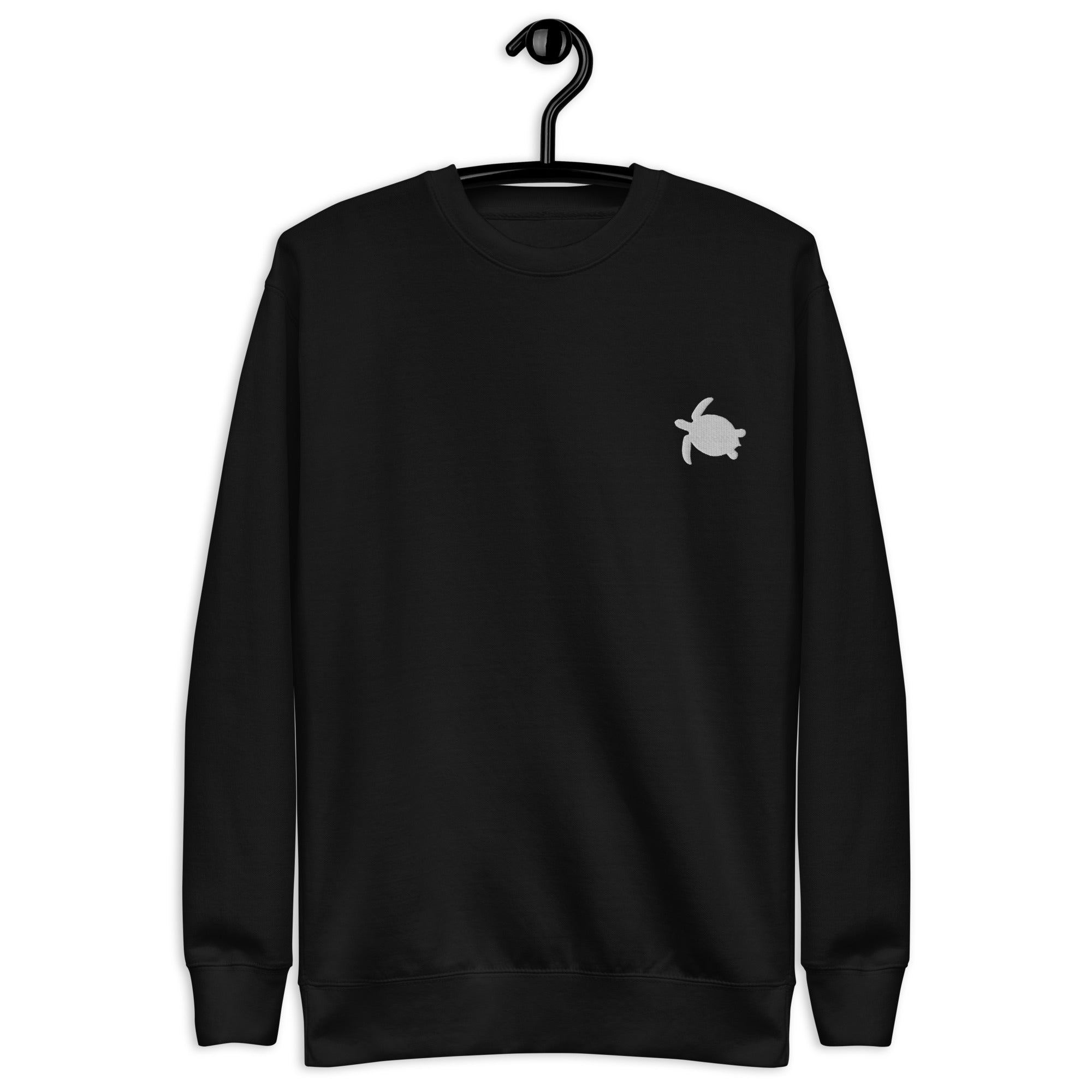 The Wise Tortoise Embroidered Crewneck