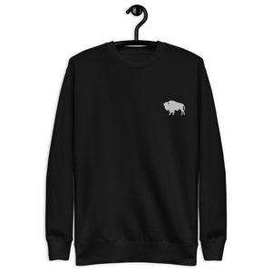 The Giving Buffalo Embroidered Crewneck