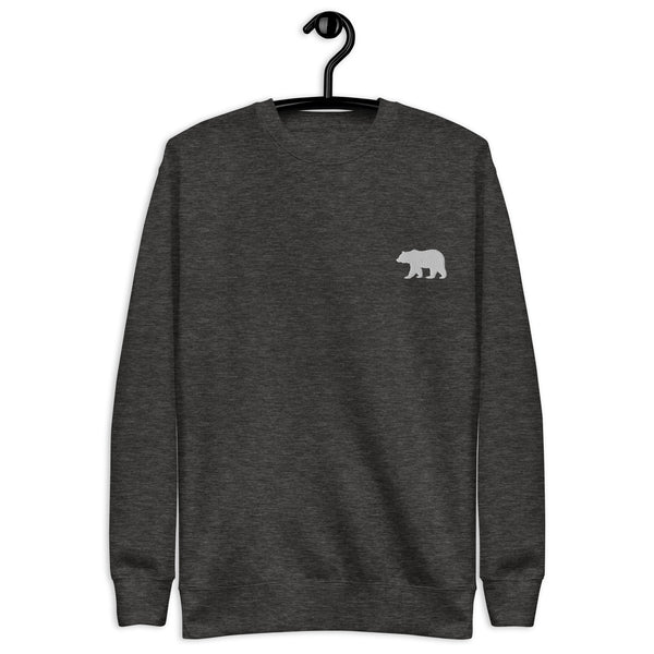 The Calm Bear Embroidered Crewneck