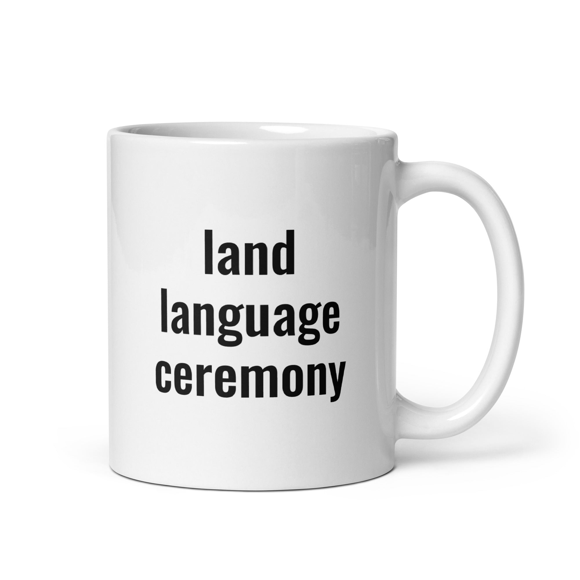 Land Language Ceremony Mug