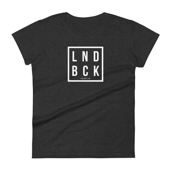 Just Out Here Tryna Get Our LND BCK Women's Tee