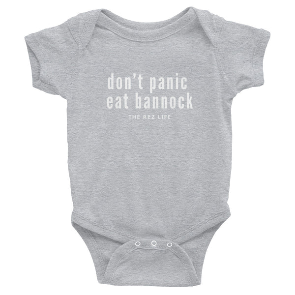 Don't panic eat bannock - Infant Bodysuit