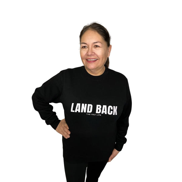 We coming for our LAND BACK Crewneck