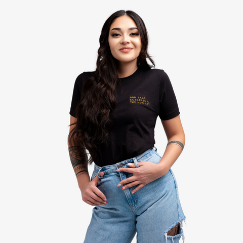 BSS&TIA Gold Embroidered Tee