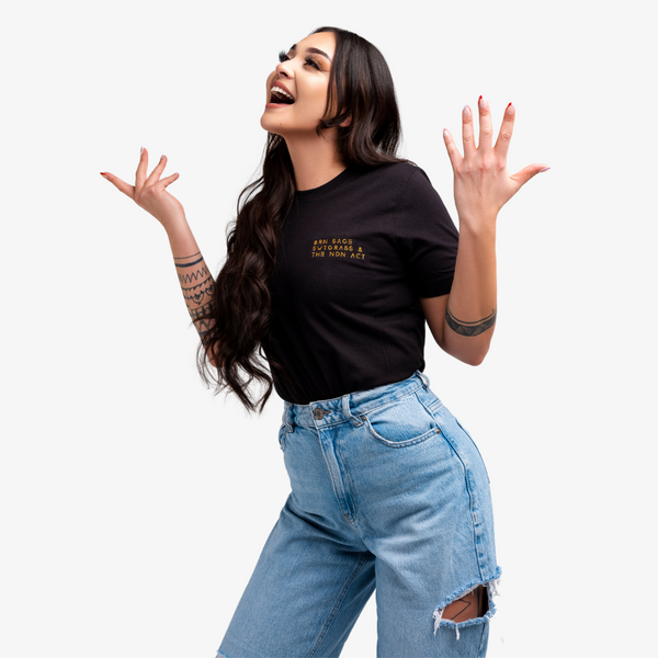 BSS&TIA Gold Embroidered Tee