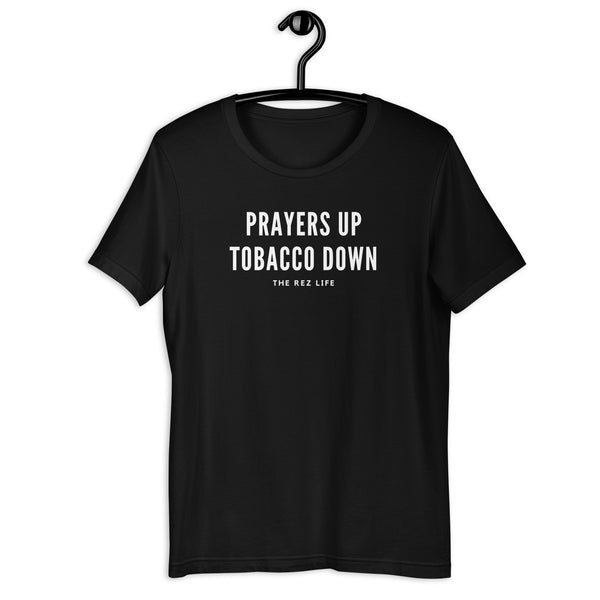 Prayers up, tobacco down