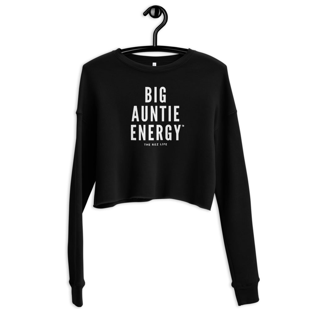 Big Auntie Energy™ Pastel Crop Sweatshirt