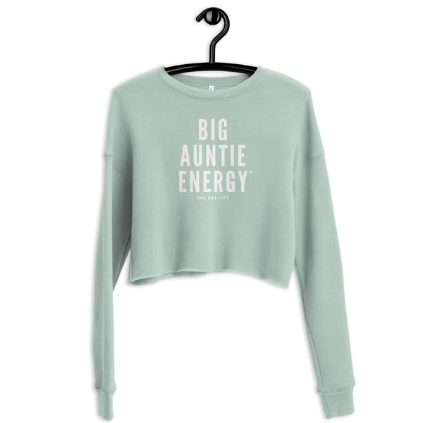 Big Auntie Energy™ Pastel Crop Sweatshirt