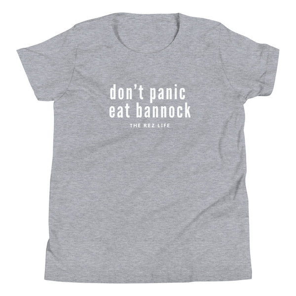 Don't Panic Eat Bannock Youth Tee