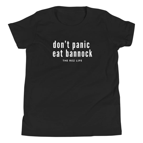 Don't Panic Eat Bannock Youth Tee