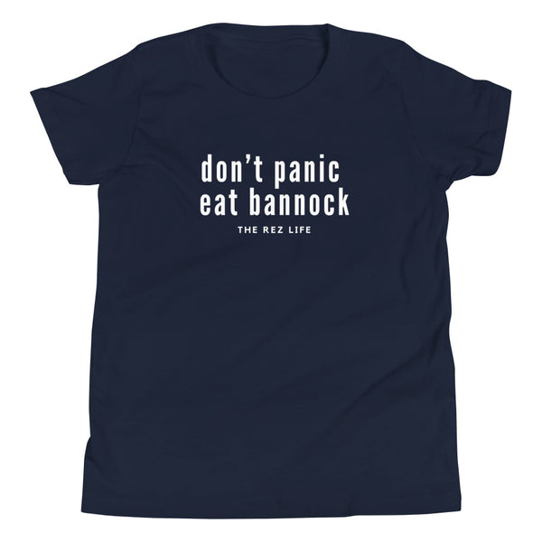 Don't Panic Eat Bannock Youth Tee